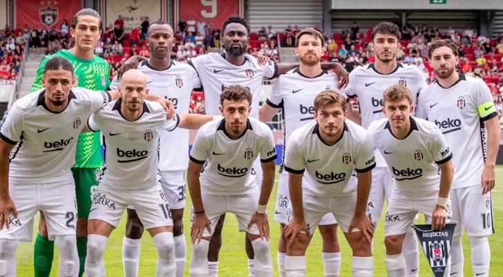 Beşiktaş, sezonun ilk resmi maçında Midtjylland'ı ağırlayacak