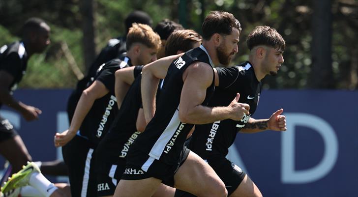 Beşiktaş, Midtjylland maçının hazırlıklarına devam etti