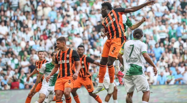 Bursaspor ile Shakhtar Donetsk yenişemedi!