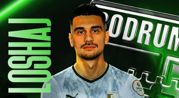 Bodrum FK, Kosovalı futbolcu Florian Loshaj'ı kadrosuna kattı