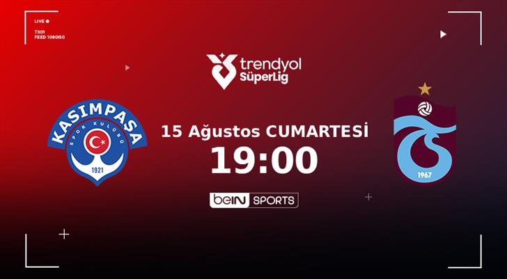 MUHTEMEL 11'LER | Kasımpaşa - Trabzonspor