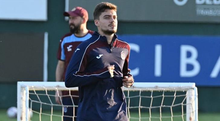 Trabzonspor'da tedavisi tamamlanan Muçi, takımla çalıştı