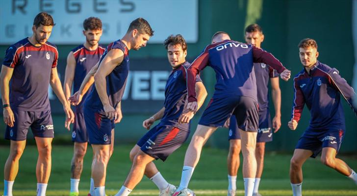 Trabzonspor'da Başakşehir maçı mesaisi başladı!