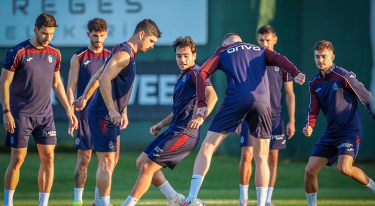 Trabzonspor'da Başakşehir maçı mesaisi başladı!
