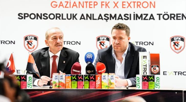 Gaziantep FK yeni sponsorluk anlaşması imzaladı