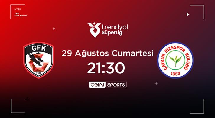 MUHTEMEL 11'LER | Gaziantep FK - Çaykur Rizespor