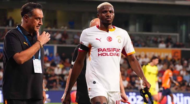 Galatasaray'dan sakatlık açıklaması! Victor Osimhen...