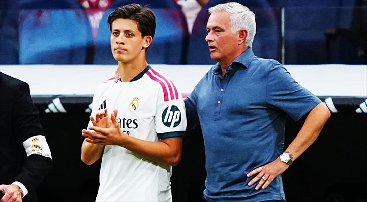 Mourinho, Arda Güler'e hayran! "Muazzam bir kalitesi var"
