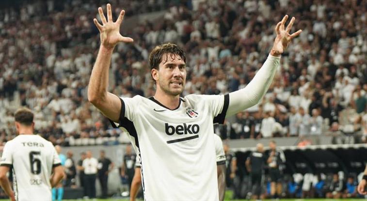 Beşiktaş, Avrupa defterini açıyor! Dusan Vlahovic...